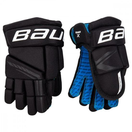 Bauer Detské rukavice Bauer X Farba: navy modrá, Veľkosť rukavice: 8"