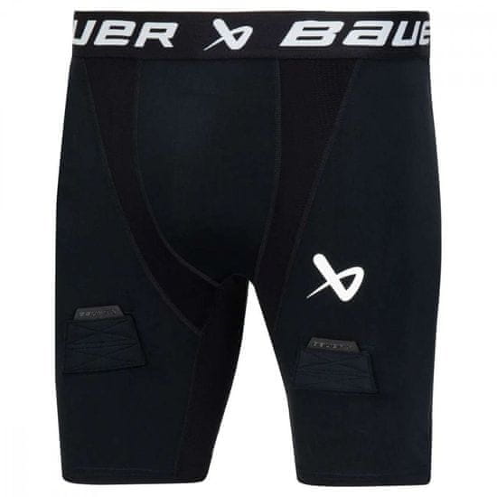 Bauer Detské krátke nohavice so suspenzorom Bauer Performance Veľkosť: XS