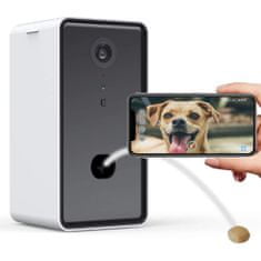 BOT Inteligentný dávkovač pochúťok pre domáce zvieratá s WiFi kamerou