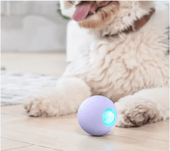 BOT Lopta Interaktívna lopta pre psov PE 78 mm fialová 