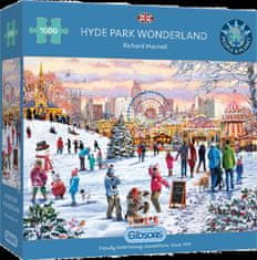 Gibsons Puzzle Zimný zázrak v Hyde parku 1000 dielikov