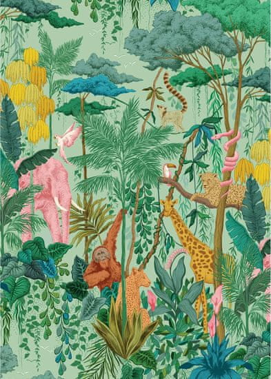 Gibsons Puzzle The Art File: Zvieratá džungle 1000 dielikov