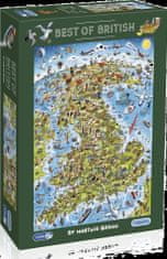 Gibsons Puzzle To najlepšie z Británie 1000 dielikov