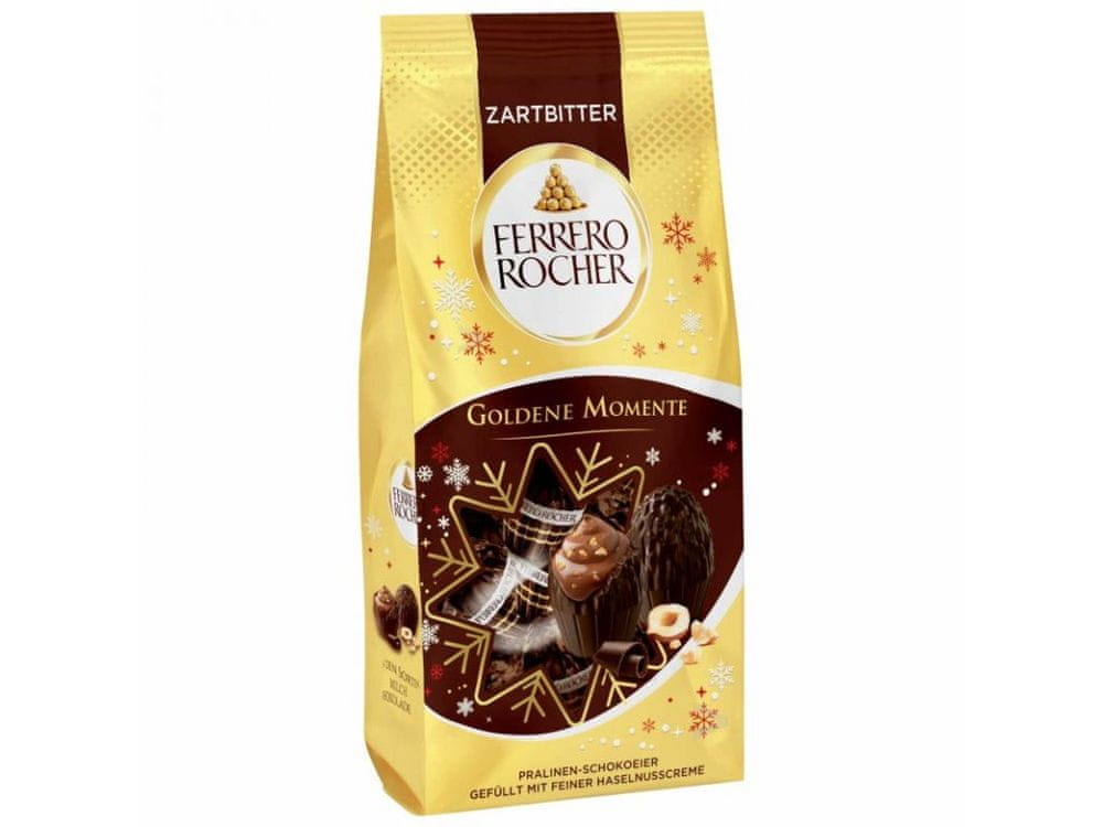 Ferrero Rocher goldene Momente horká čokoláda 90g