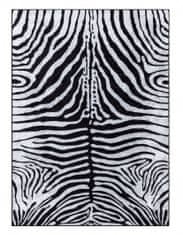 Dywany Łuszczów Kusový koberec Miro 51331.803 Zebra black / white 80x150