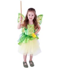 Rappa Baby Fairy Kostým Zelenka s krídlami (m) e-balenie
