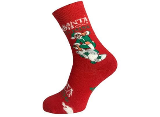 Max Termo Vianočné bavlnené ponožky SSK veľ. 39-42