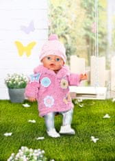 BABY born Súprava s ružovým kožúškom, 43 cm