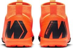 Nike JR SUPERFLYX 6 ACADEMY GS TF FOOTBALL SHOES pre deti, 38 EU, US5.5Y, Kopačky, Orange/Black, Oranžová, AH7344-810