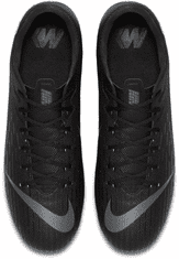 Nike VAPOR 12 ACADEMY SG FOOTBALL SHOES Unisex, 41 EU, US8, Kopačky , Black/Black, Čierna, AH7376-001