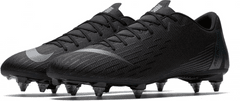 Nike VAPOR 12 ACADEMY SG FOOTBALL SHOES Unisex, 45.5 EU, US11.5, Kopačky , Black/Black, Čierna, AH7376-001