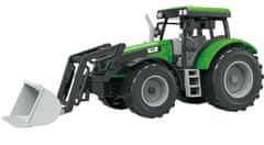 Euro-Trade Traktor My Farm s nakladačom alebo radlicou efekty 26cm
