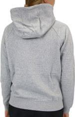 Nike Sportswear Essential Full Zip Fleece Hoodie pre ženy, M, Mikina na zips, Dark Grey Heather/White, Sivá, BV4122-063