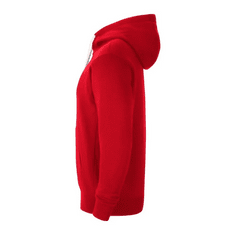 Nike Park Fleece Full Zip Hoodie pre mužov, M, Mikina na zips, University Red/White, Červená, CW6887-657