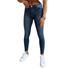 Dstreet Dámske džínsové nohavice DIRIA tmavomodré uy1741 s29