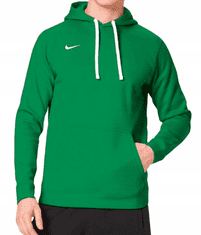 Nike Park Fleece Hoody pre mužov, M, Mikina, Pine Green/White, Zelená, CW6894-302