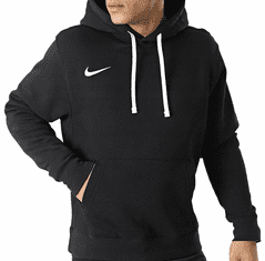 Nike Park Fleece Hoody pre mužov, M, Mikina, Black/White, Čierna, CW6894-010