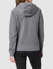 Nike Park Fleece Hoody pre ženy, XS, Mikina, Charcoal Heather/White, Sivá, CW6957-071