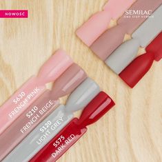 Semilac One Step gél lak S630 French Pink 5ml