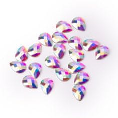 Allepaznokcie Zirkónové 3D diamanty nechty č.8 AB 20ks