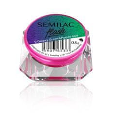 Semilac SemiFlash Galaxy Green & purple 664