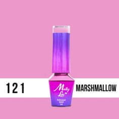 MollyLac 121. MOLLY LAC gél lak - Marshmallow 5ML