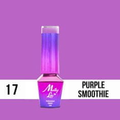 MollyLac 17. MOLLY LAC gél lak -Purple Smoothie 5ML