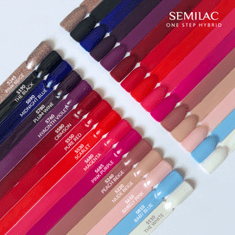 Semilac One Step gél lak S245 Glitter Pink Beige 5ml