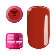 Silcare Base one red gél- Red cookie 15