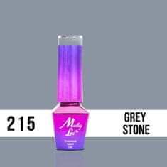 MollyLac 215. MOLLY LAC gél lak - Grey Stone 5ml