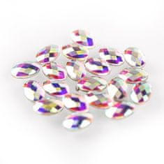 Allepaznokcie Zirkónové 3D diamanty nechty č.1 AB 20ks
