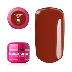 Silcare Base one red gél - Coffee red 16