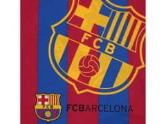 FC Barcelona Bavlnená súprava posteľnej bielizne 140x200 cm, FC Barcelona, tmavomodrá a bordová, OEKO-TEX