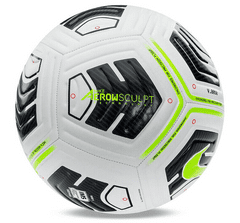 Nike Academy Soccer Ball , 5, Futbalová lopta, White/Black/Volt, Biela, CU8047-100