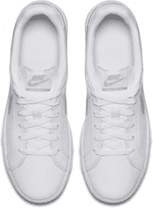 Nike Court Royale Shoes pre ženy, 36.5 EU, US6, Tenisky, White/Metallic Silver, Biela, 749867-100