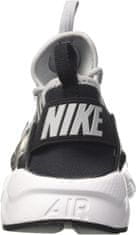 Nike AIR HUARACHE RUN ULTRA GS SHOES pre deti, 38.5 EU, US6Y, Tenisky, Black/Wolf Grey/Silver White, Sivá, 847568-009