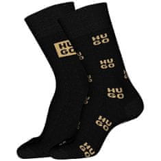 Hugo Boss 2 PACK - pánske ponožky HUGO 50502015-001 (Veľkosť 40-46)