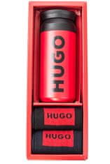 Hugo Boss Pánska darčeková sada HUGO - ponožky a termoska 50502012-960 (Veľkosť 40-46)