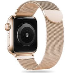 Tech-protect Milanese remienok na Apple Watch 42/44/45/49mm, gold