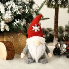 MUVU Veľká sada vianočných škriatkov, sada 5 kusov, vianočné ozdoby, elf, škriatok