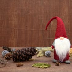 MUVU Sada vianočných trpaslíkov, sada 3 kusov, vianočné ozdoby, škriatok, elf, trpaslík
