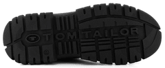 Tom Tailor Pánske členkové topánky 6380010003 coal (Veľkosť 42)