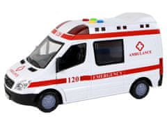 Mamido Ambulancie Prvá Pomoc Elektrické Autíčko so Zvukmi a Svetlom