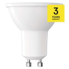EMOS LED žiarovka Classic MR16 / GU10 / 3,8 W (30 W) / 320 lm / teplá biela