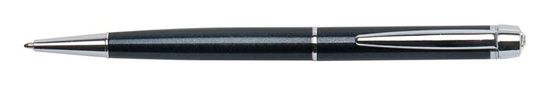 ART CRYSTELLA Guľôčkové pero "Lille Pen", čierna, biely kryštál SWAROVSKI, 13 cm, 1805XGL001