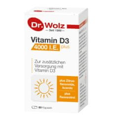 Dr. Wolz Vitamín D3 4000 I.E. plus