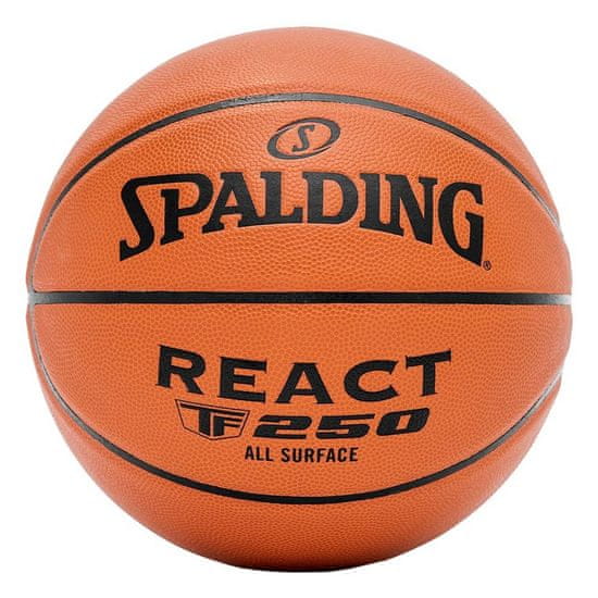 Spalding Lopty basketball hnedá React TF250 7
