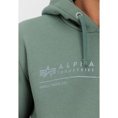 Alpha Industries  Mikina AI Reflective Hoody Zelená 2XL
