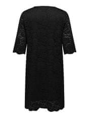 Only Carmakoma Dámske šaty CARSUMMER Regular Fit 15309315 Black (Veľkosť 4XL)