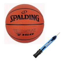 Spalding Lopty basketball hnedá 5 Varsity TF150 Fiba Streetball